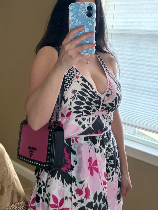 Sportmax Dresses & Skirts - Sportmax MaxMara floral summer dress Italy Italian cotton silk wedding guest 6